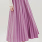 Dear Pleats Skirt - Purple