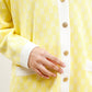 Signature Monogram Cardigan - Sunrise