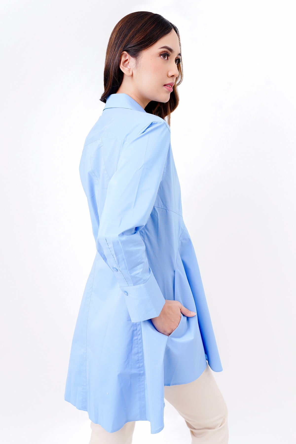 Kylie Shirt - Parisian Blue
