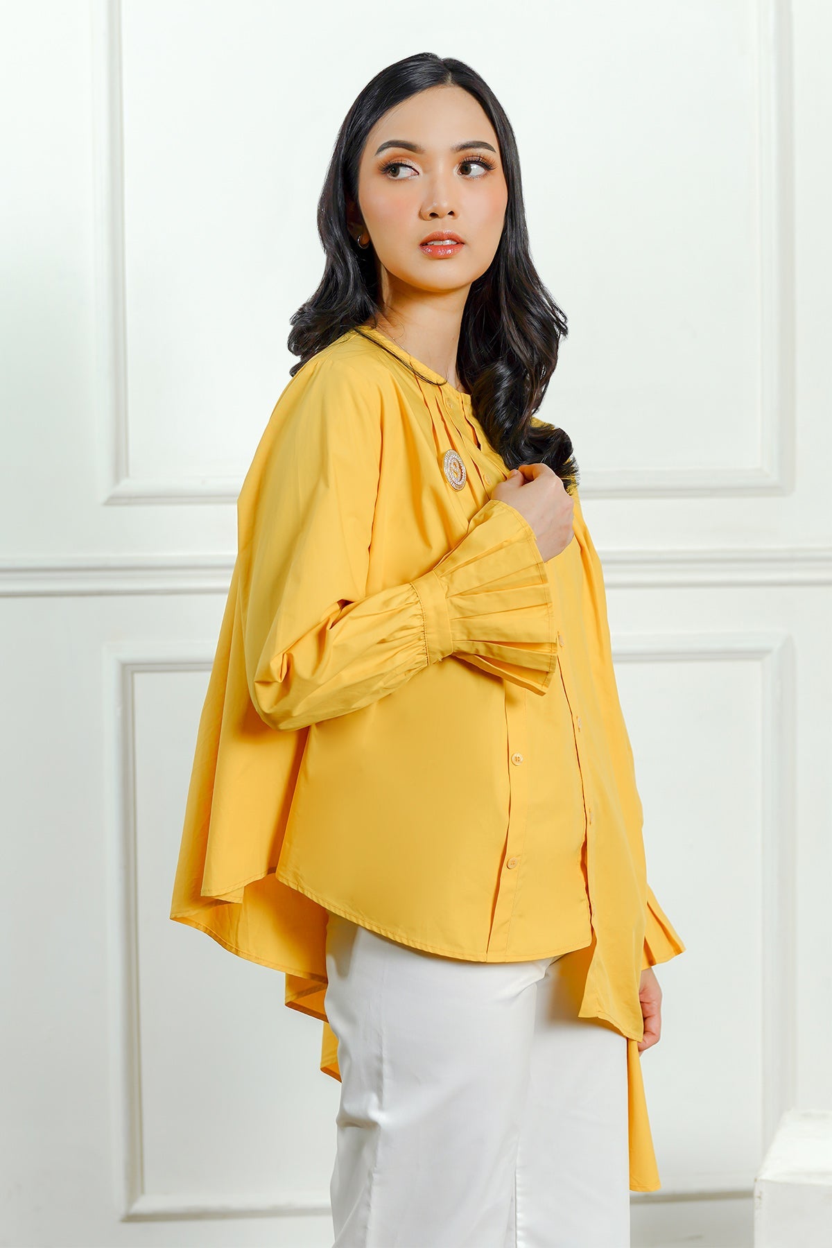 Tania Shirt - Yellow