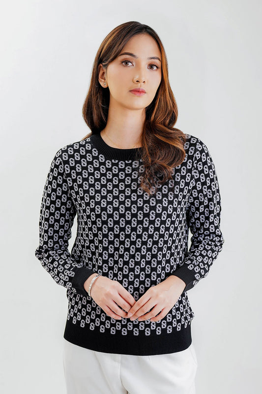 Black Signature Sweatshirt