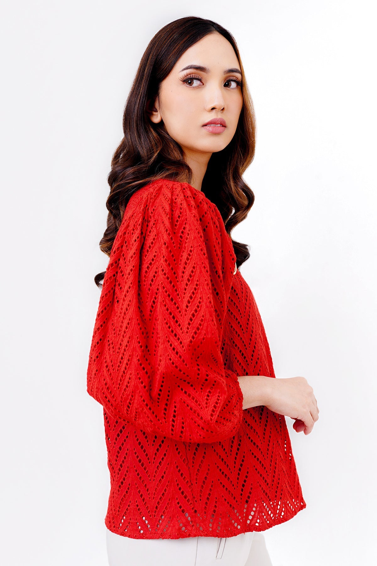 Tilly Blouse - Red