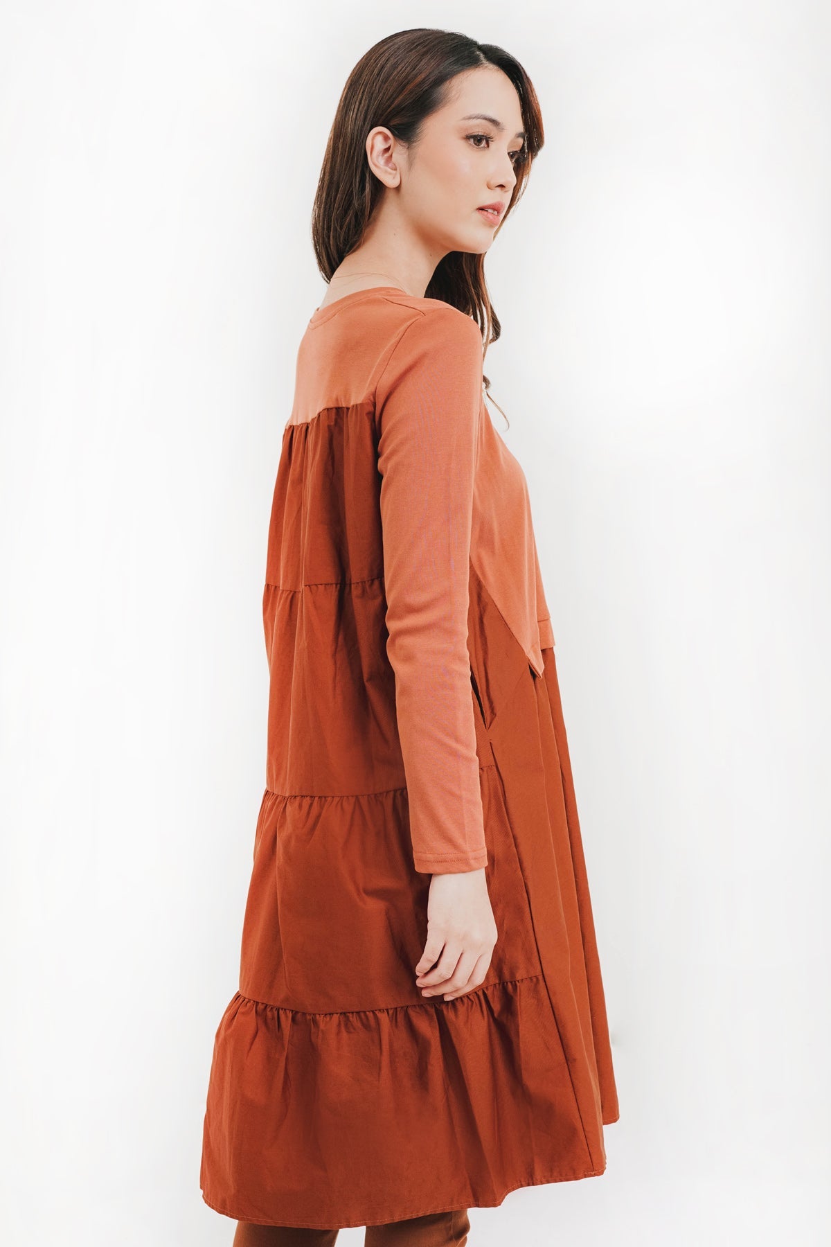Zalia Top - Brick