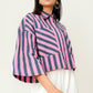 Gaia Crop Shirt - Black