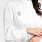 Selena Textured Shirt - White
