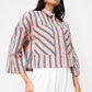 Gaia Crop Shirt - Pink