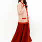 Signature Monogram Cardigan - Red Velvet