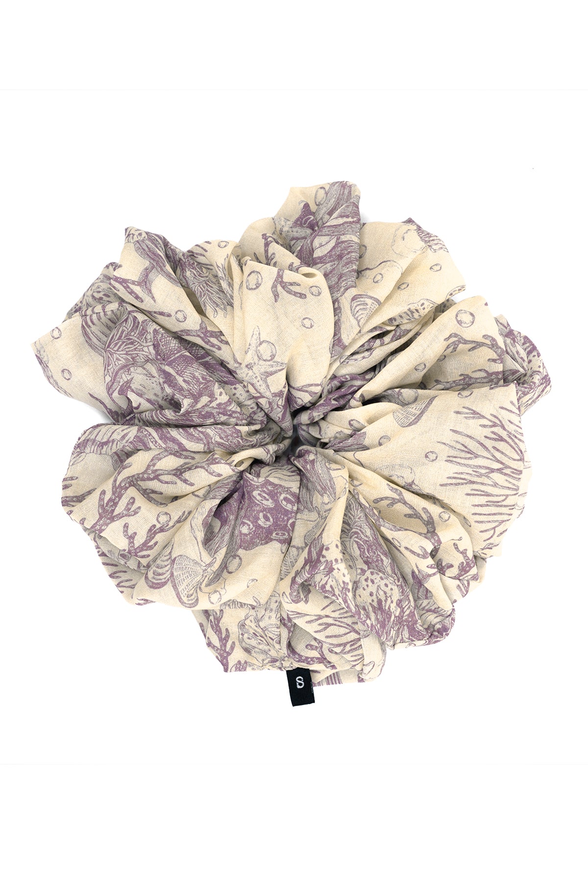 El Mar Minorca Scrunchie - Cream