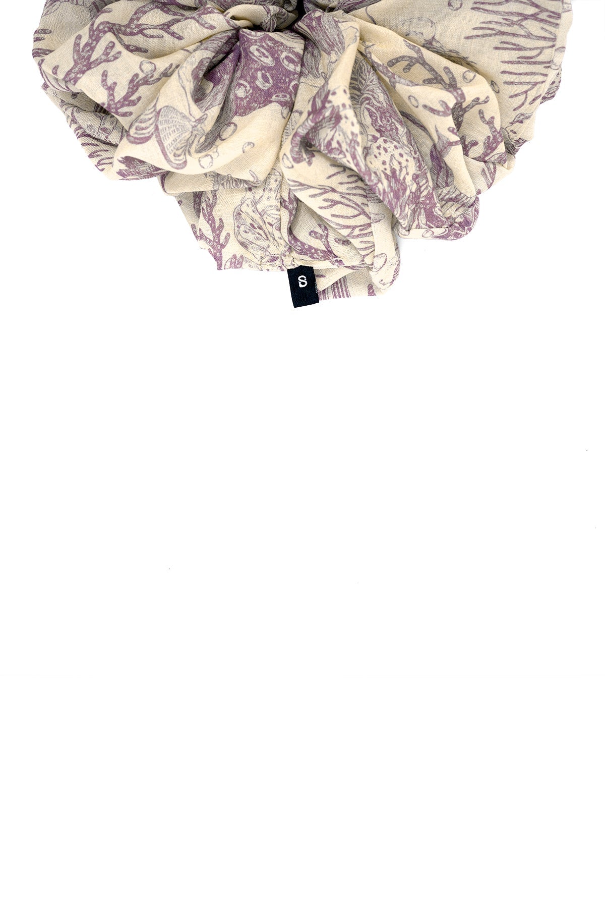 El Mar Minorca Scrunchie - Cream