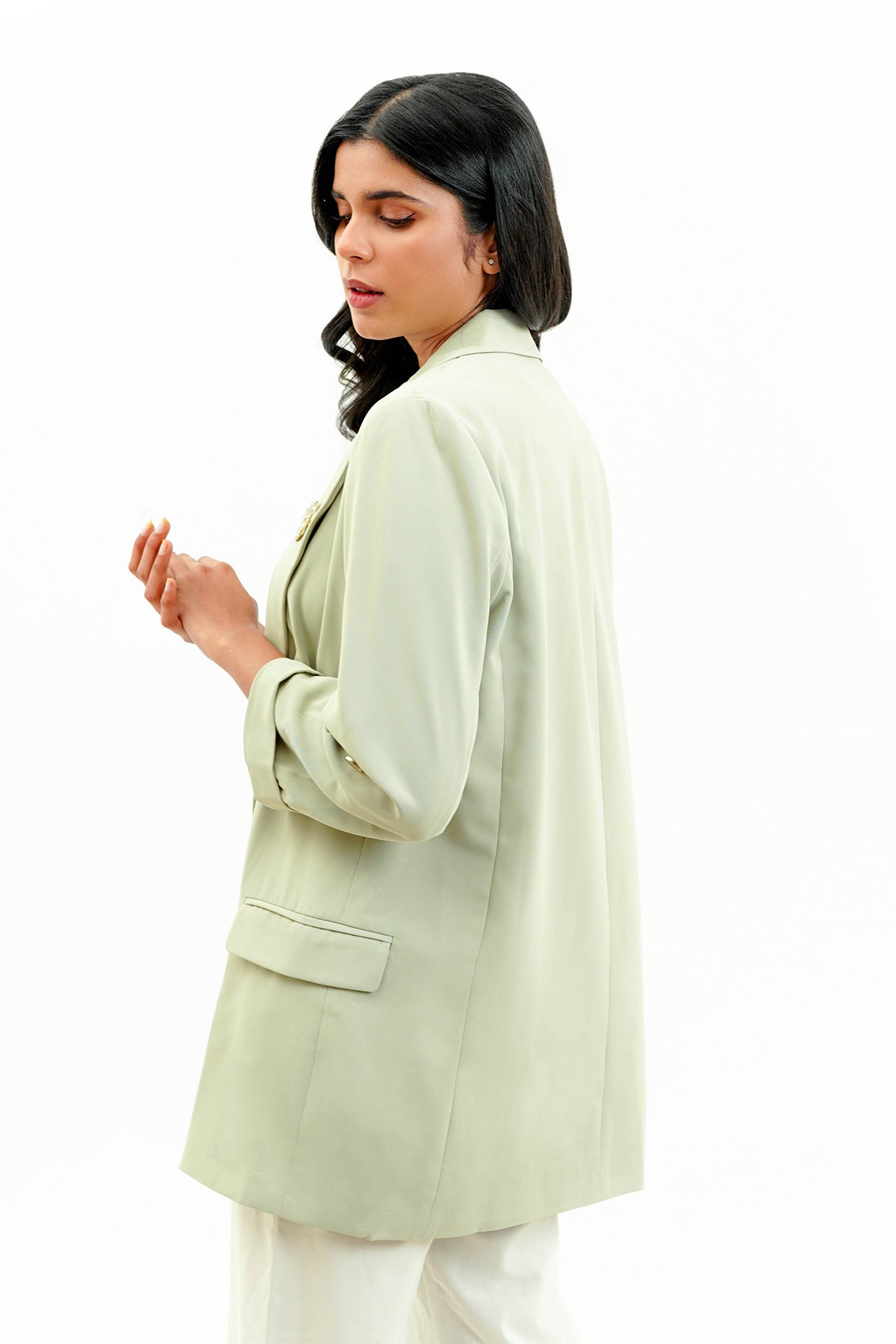 Essie Blazer - Green
