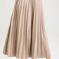 Dear Pleats Skirt - Khaki