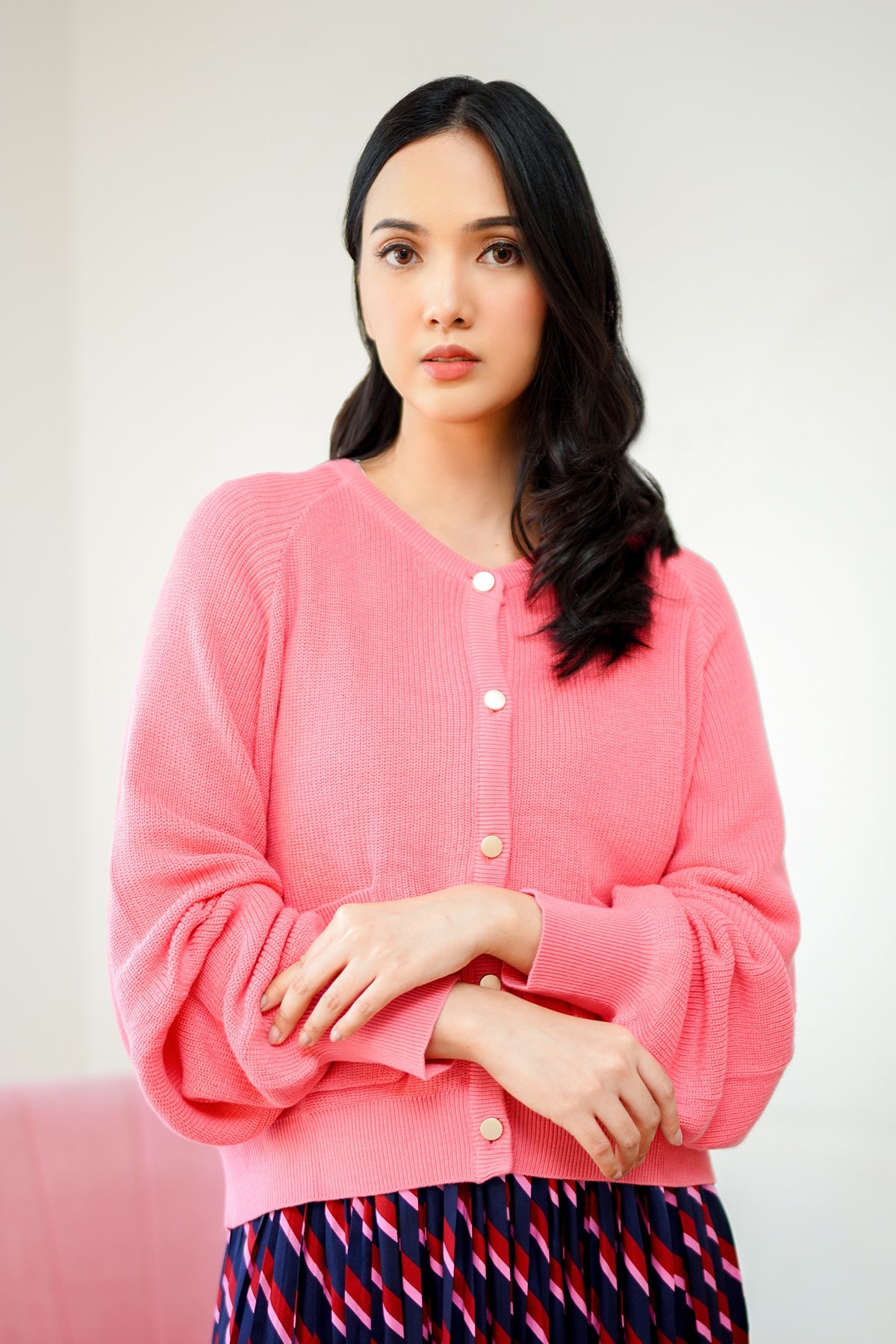 Joy Cardigan - Pink