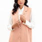 Raine Waistcoat - Coral