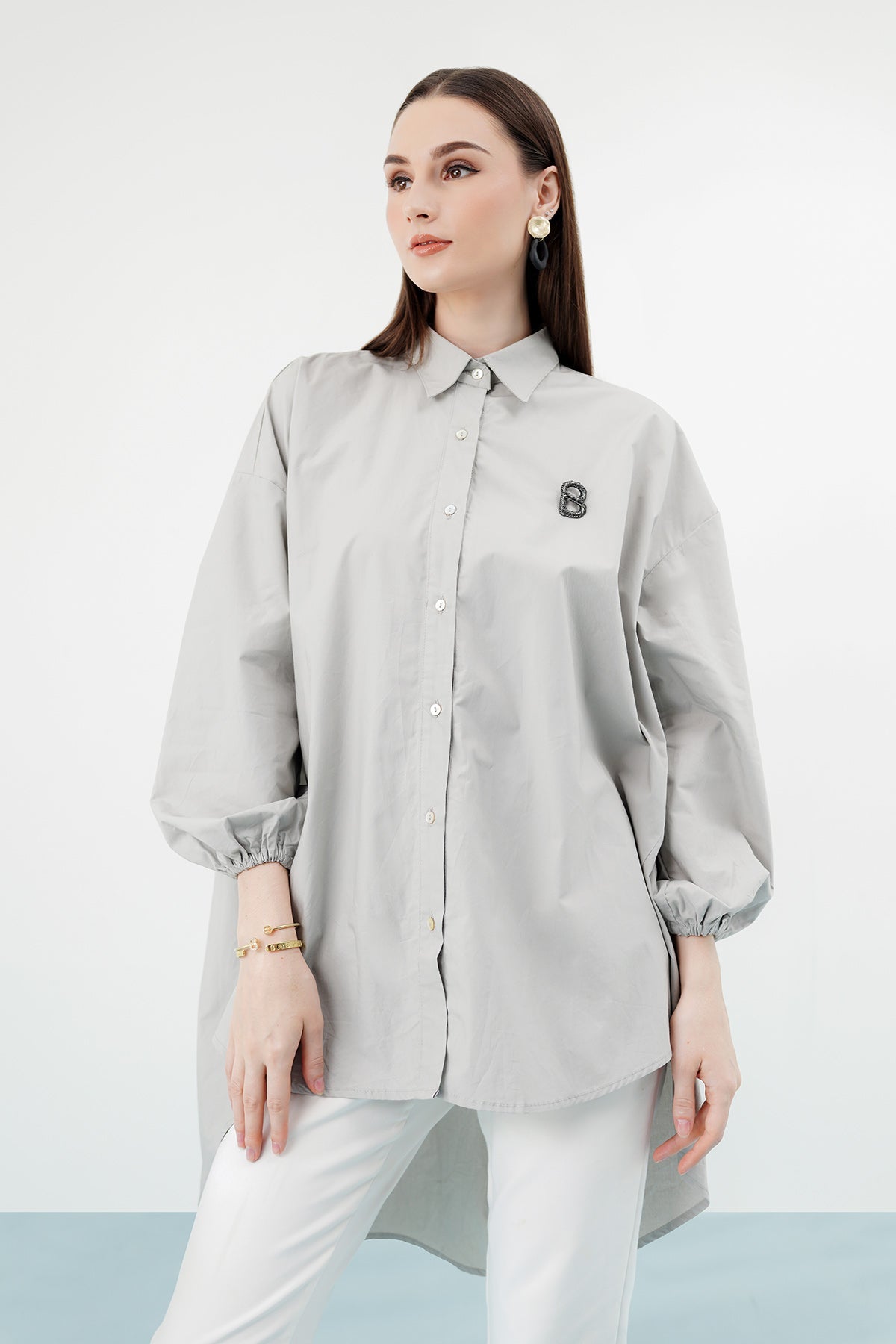 Olivia Shirt - Grey