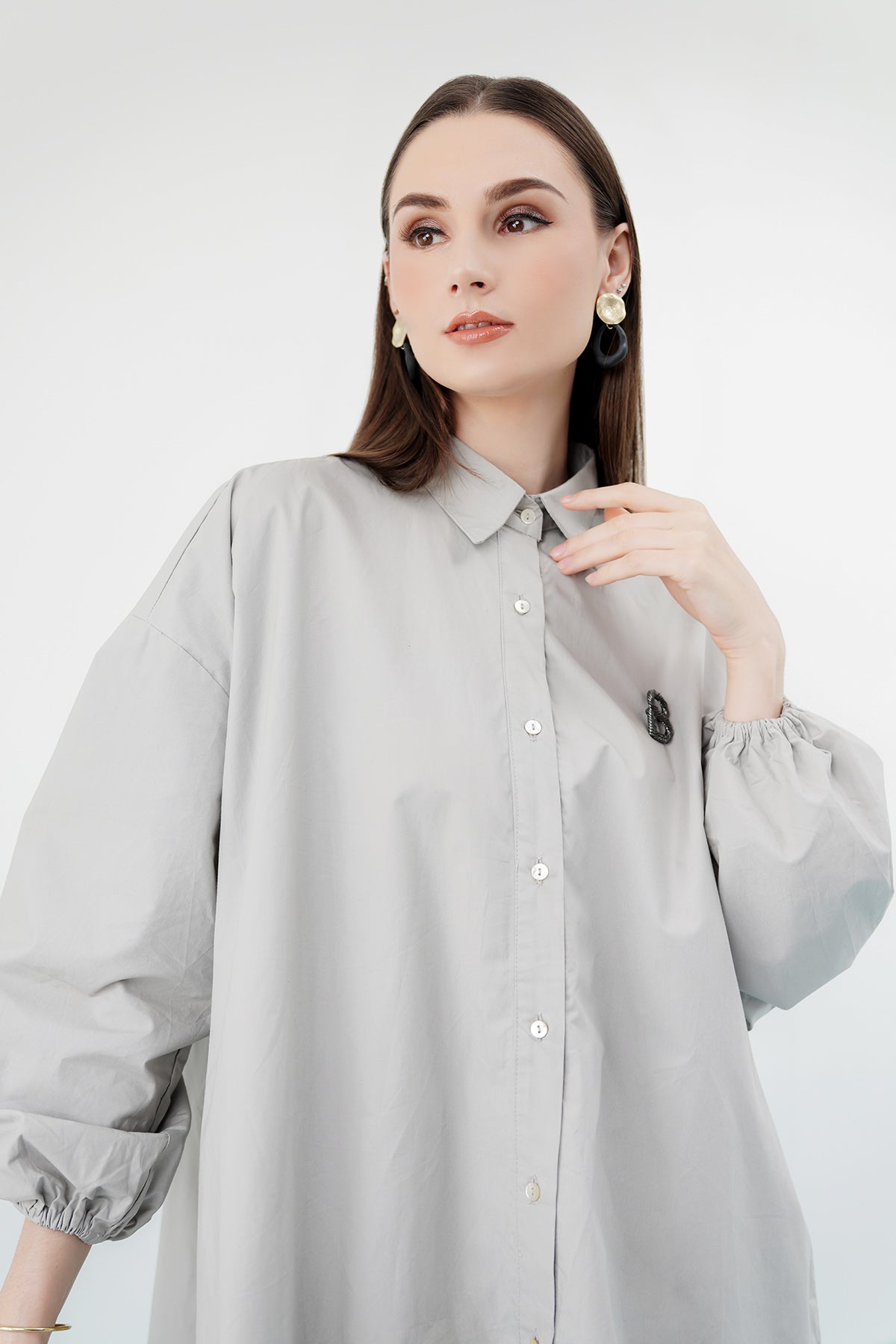 Olivia Shirt - Grey