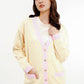 Signature Monogram Cardigan - Lollipop
