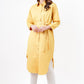 Liona Shirt Dress - Yellow