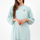 Tiered Maxi Dress - Light Blue