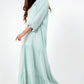 Tiered Maxi Dress - Light Blue