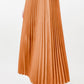 Satin Pleats Skirt - Hazel