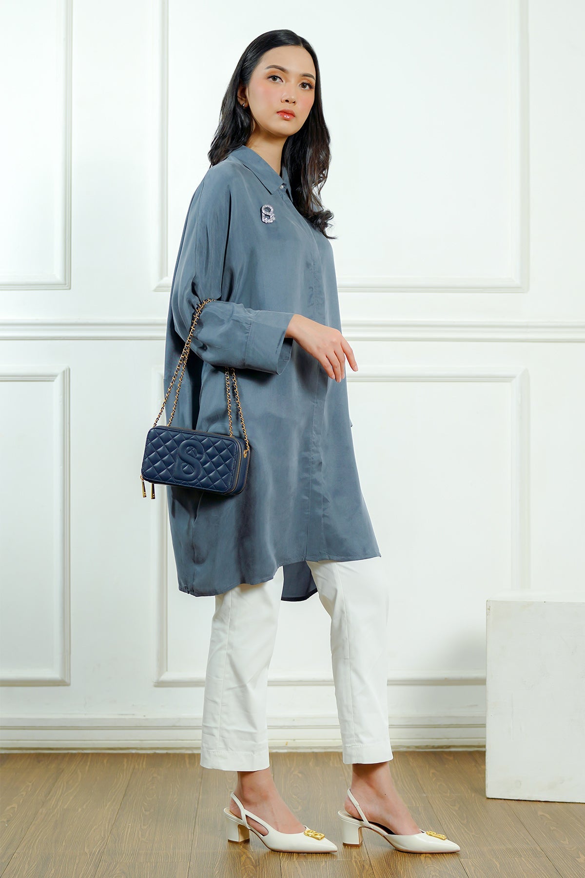 Preferee Shirt - Stone Grey