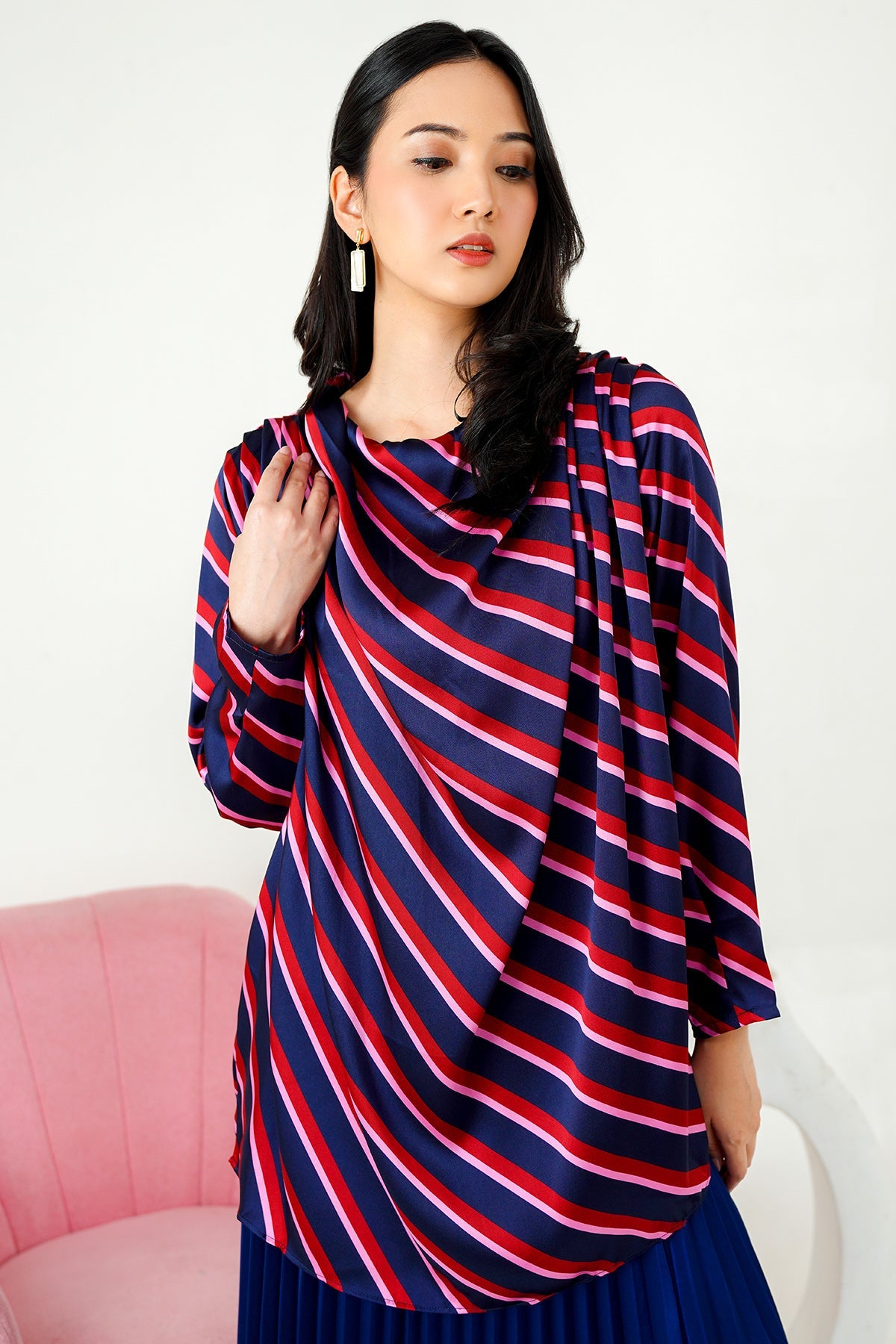 Yuri Top - Navy