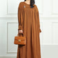 Cara Maxi Dress - Brown