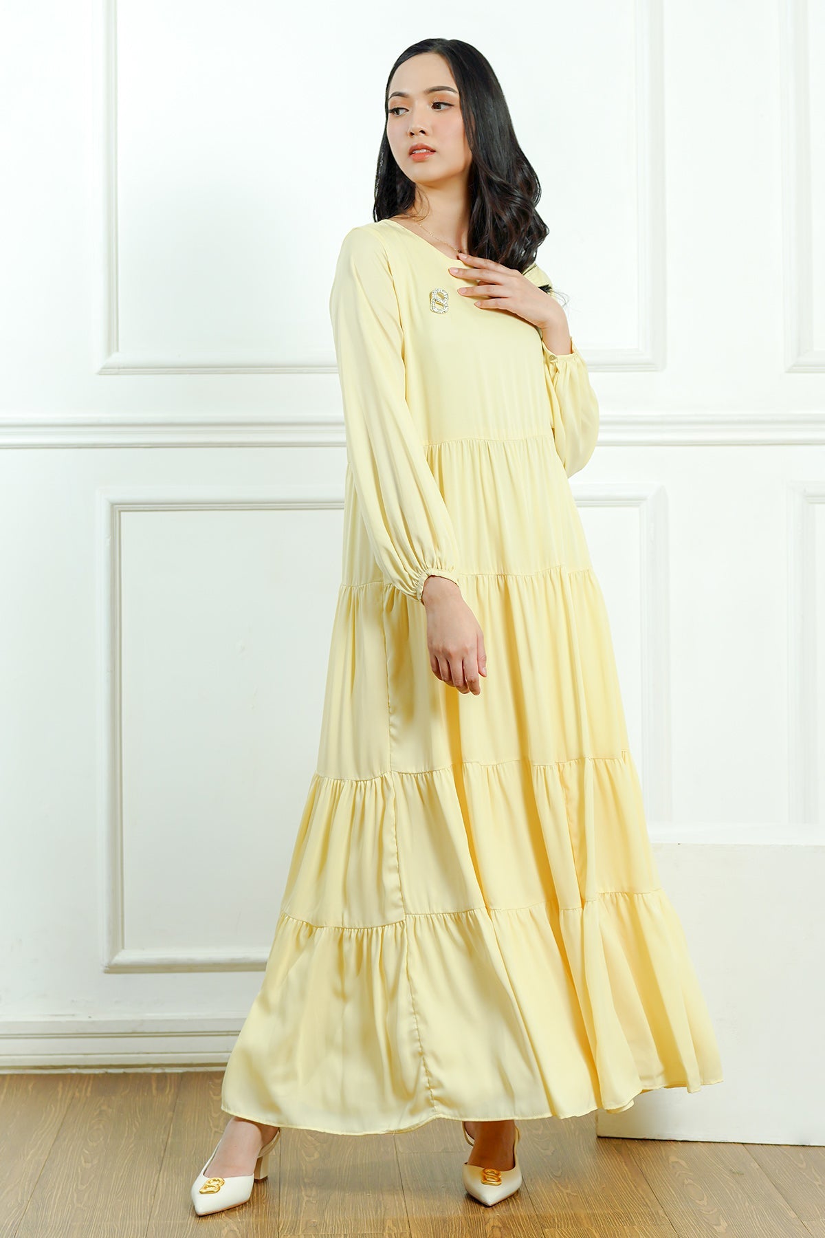 Mikaila Dress - Yellow