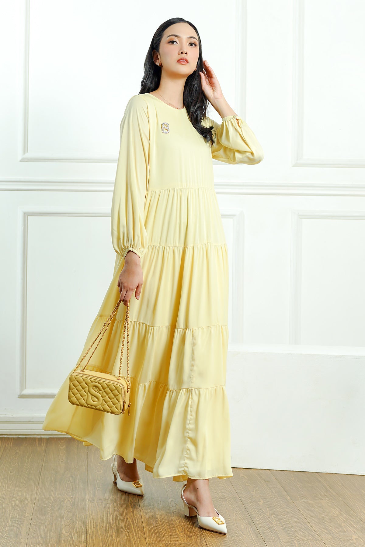 Mikaila Dress - Yellow