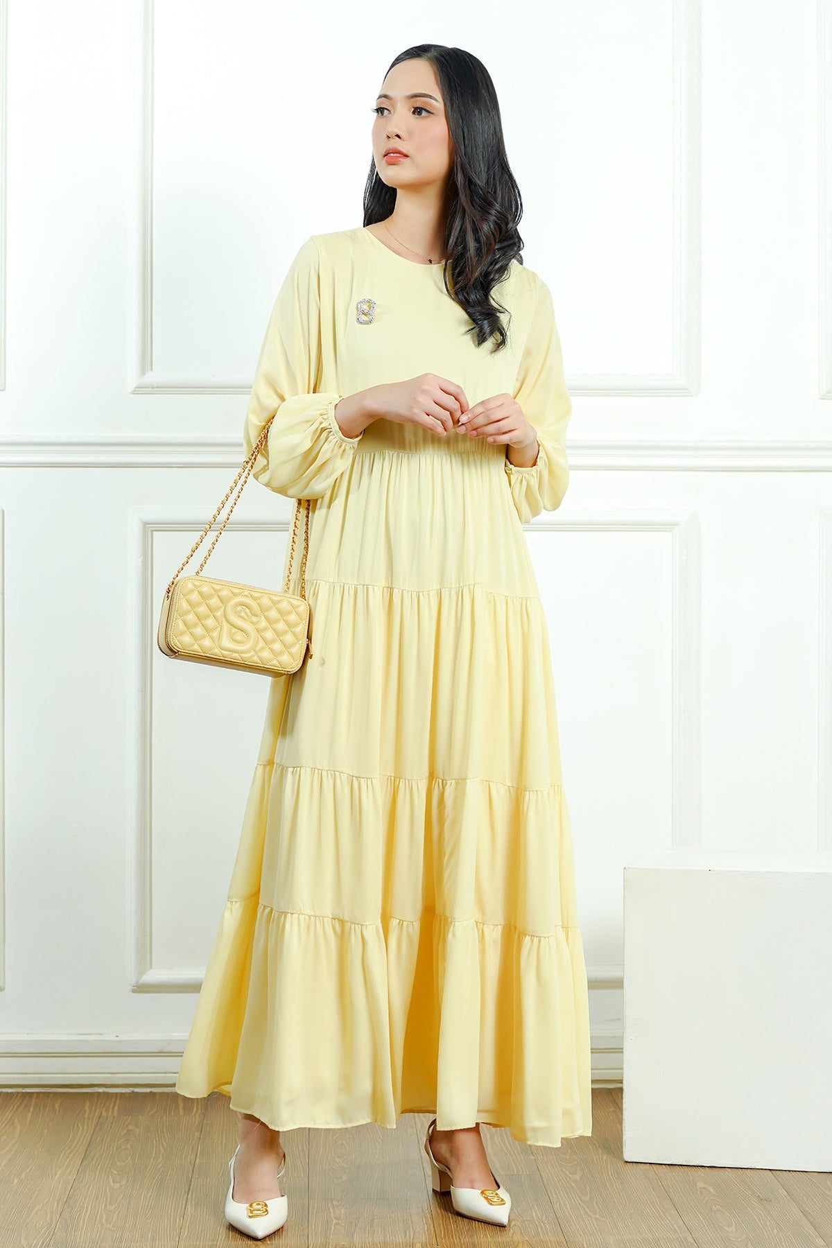 Mikaila Dress - Yellow