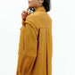 Alma Tie Blouse - Camel