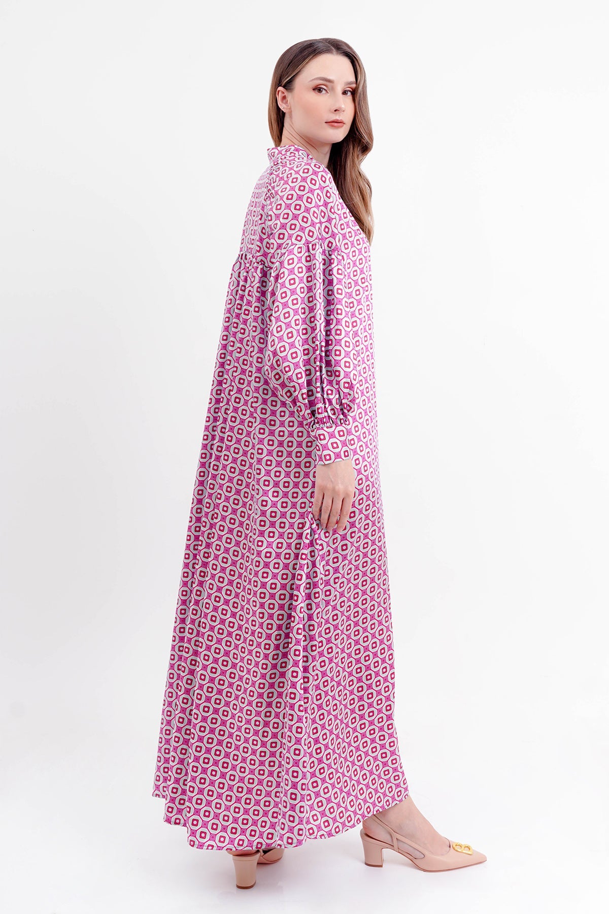 Giani Long Dress - Purple