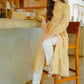 Paula Tiered Shirt Dress - Yellow