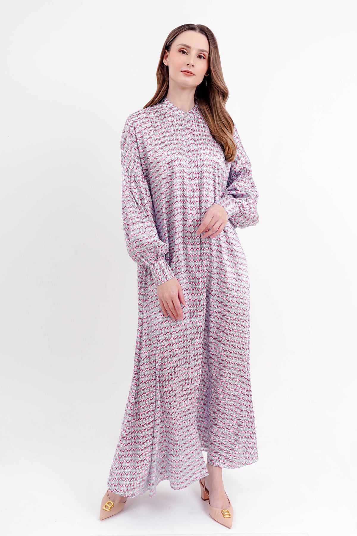 Giani Long Dress - Blue