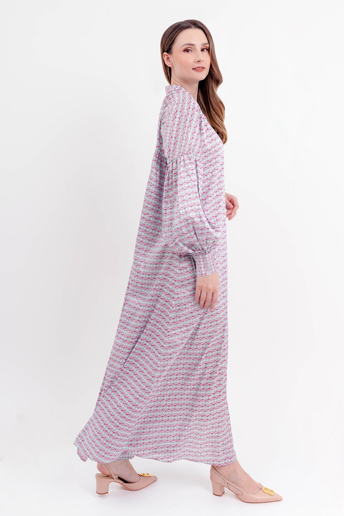 Giani Long Dress - Blue