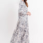 Le Jardin Bleu Maxi Dress