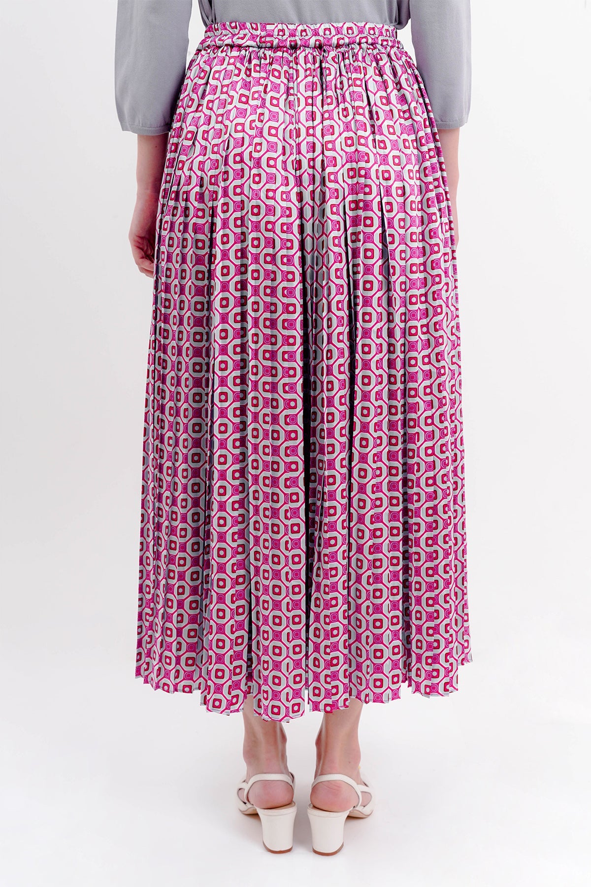 Giani Pleated Skirt - Purple
