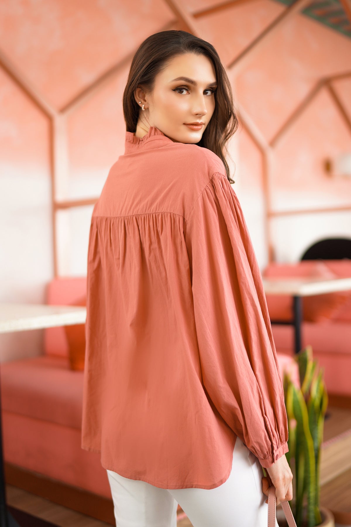 Raven Shirt - Rose