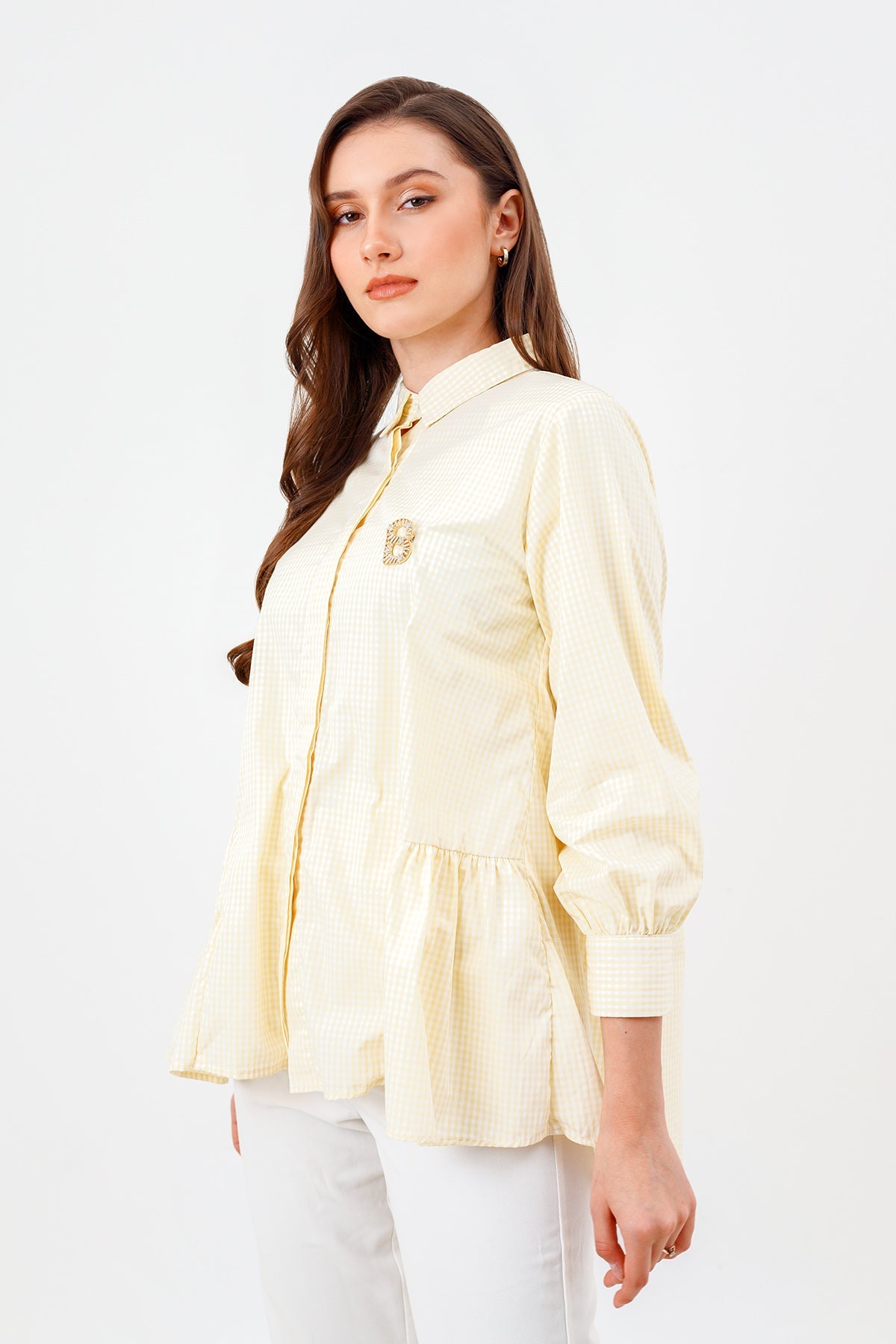 Anita Shirt - Yellow