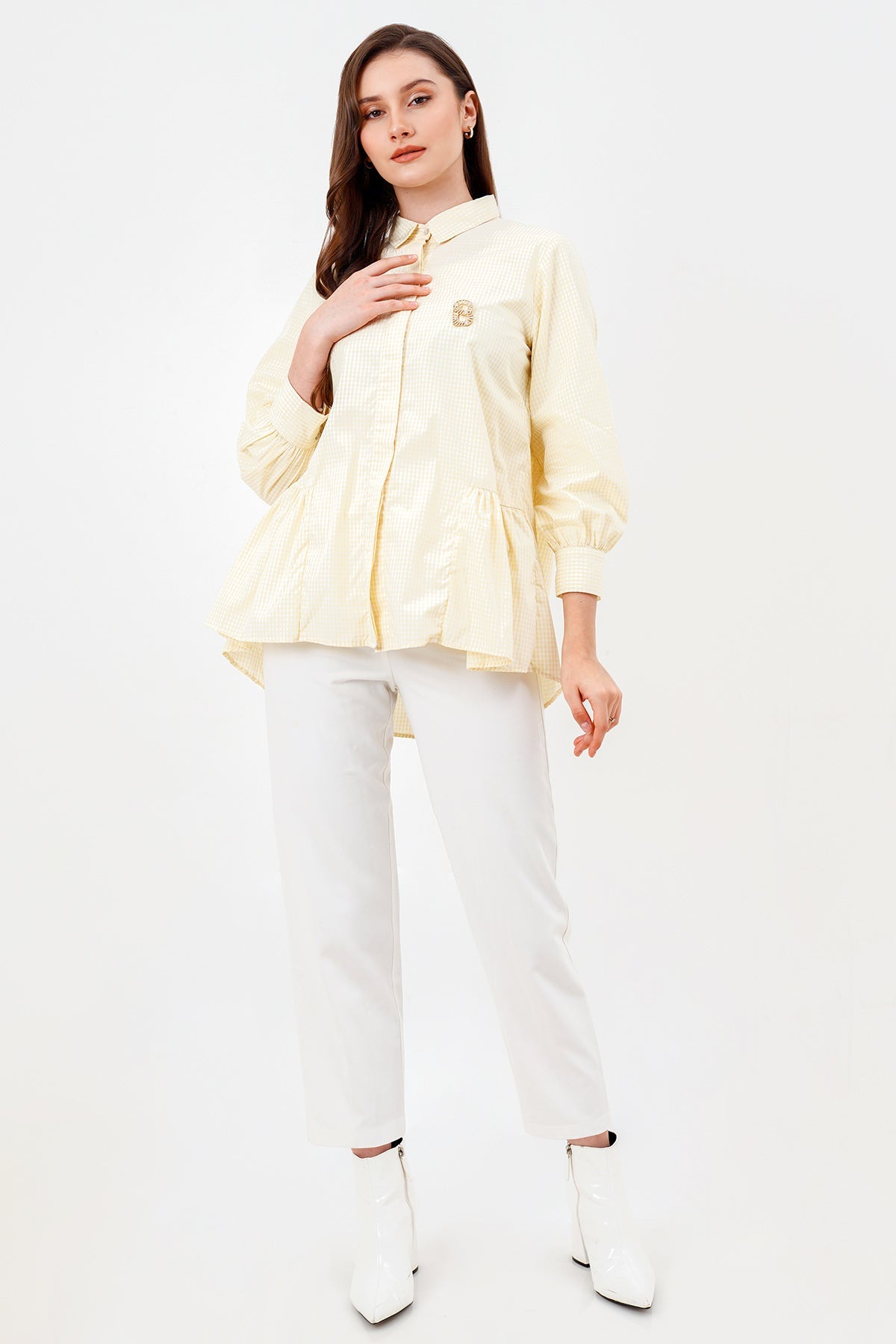 Anita Shirt - Yellow