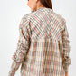 Lika Blouse - Brown Plaid