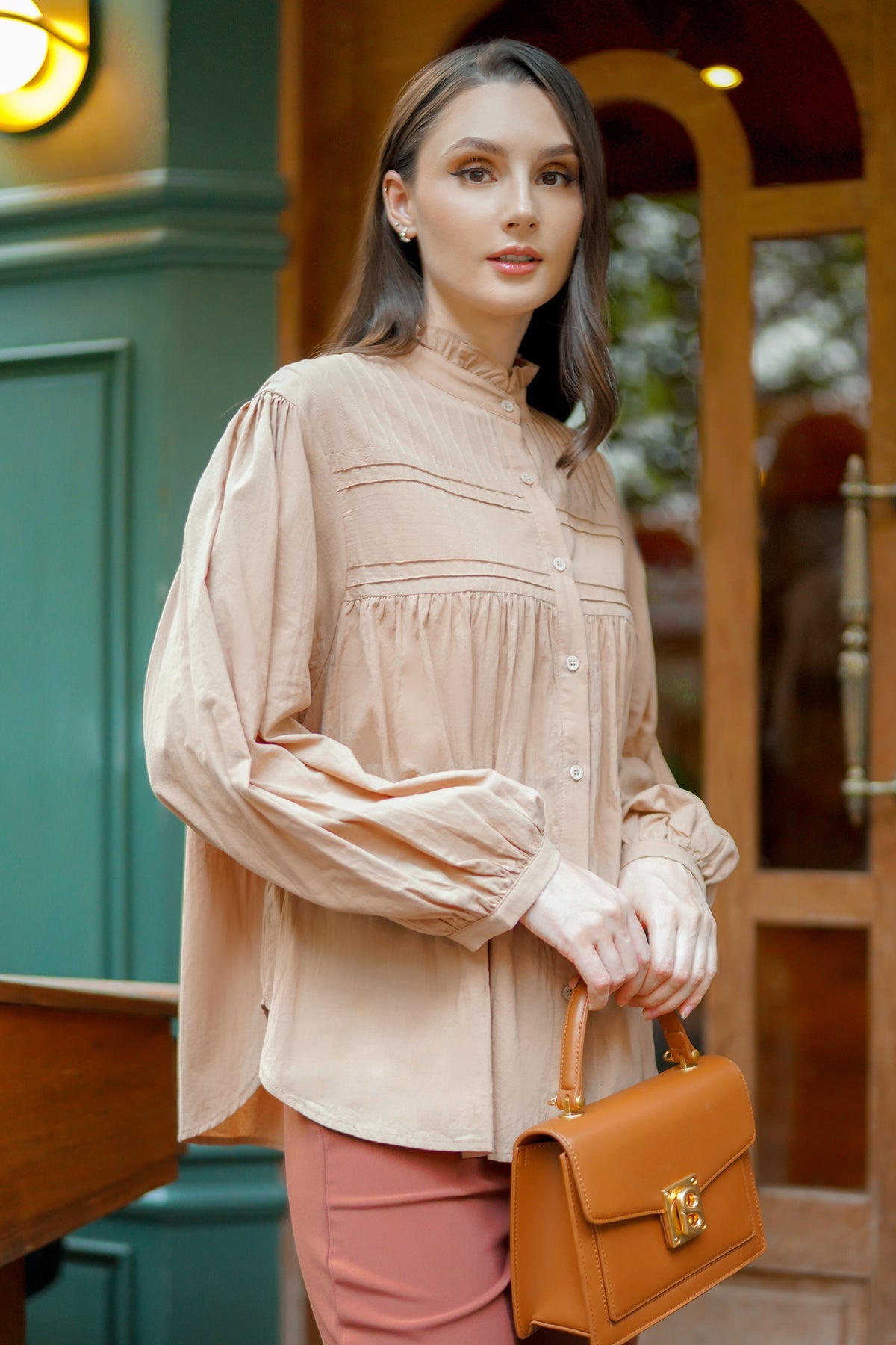 Raven Shirt - Brown