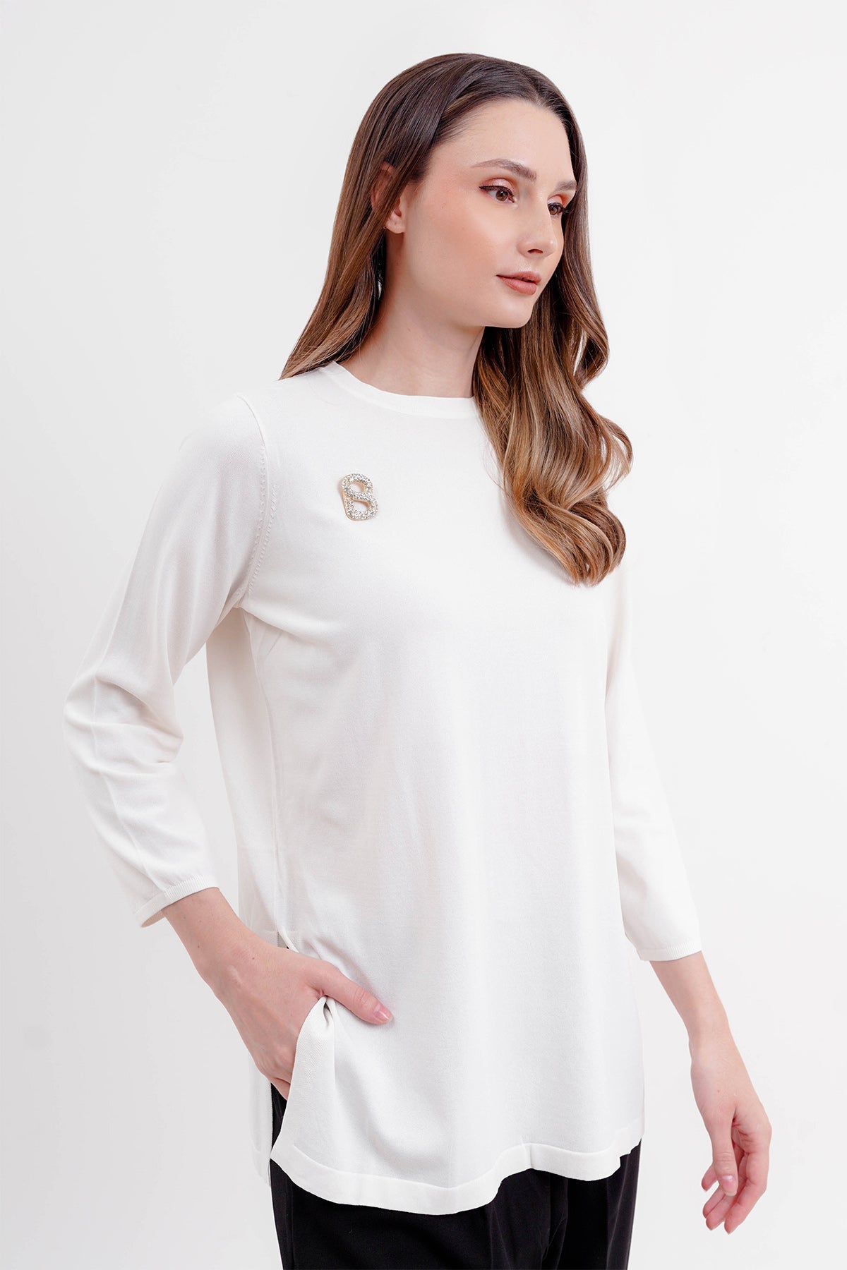 Alma Top - White