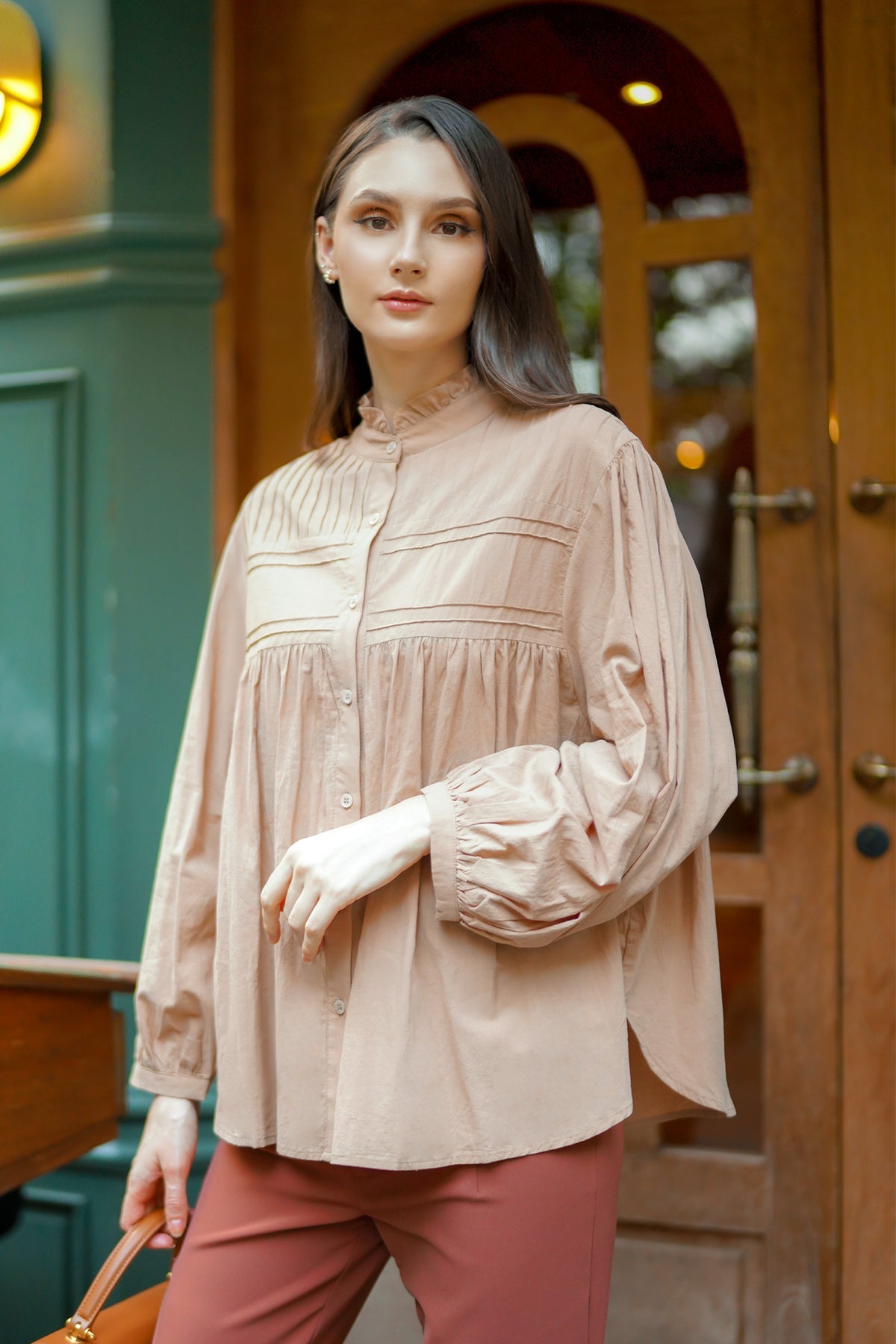 Raven Shirt - Brown