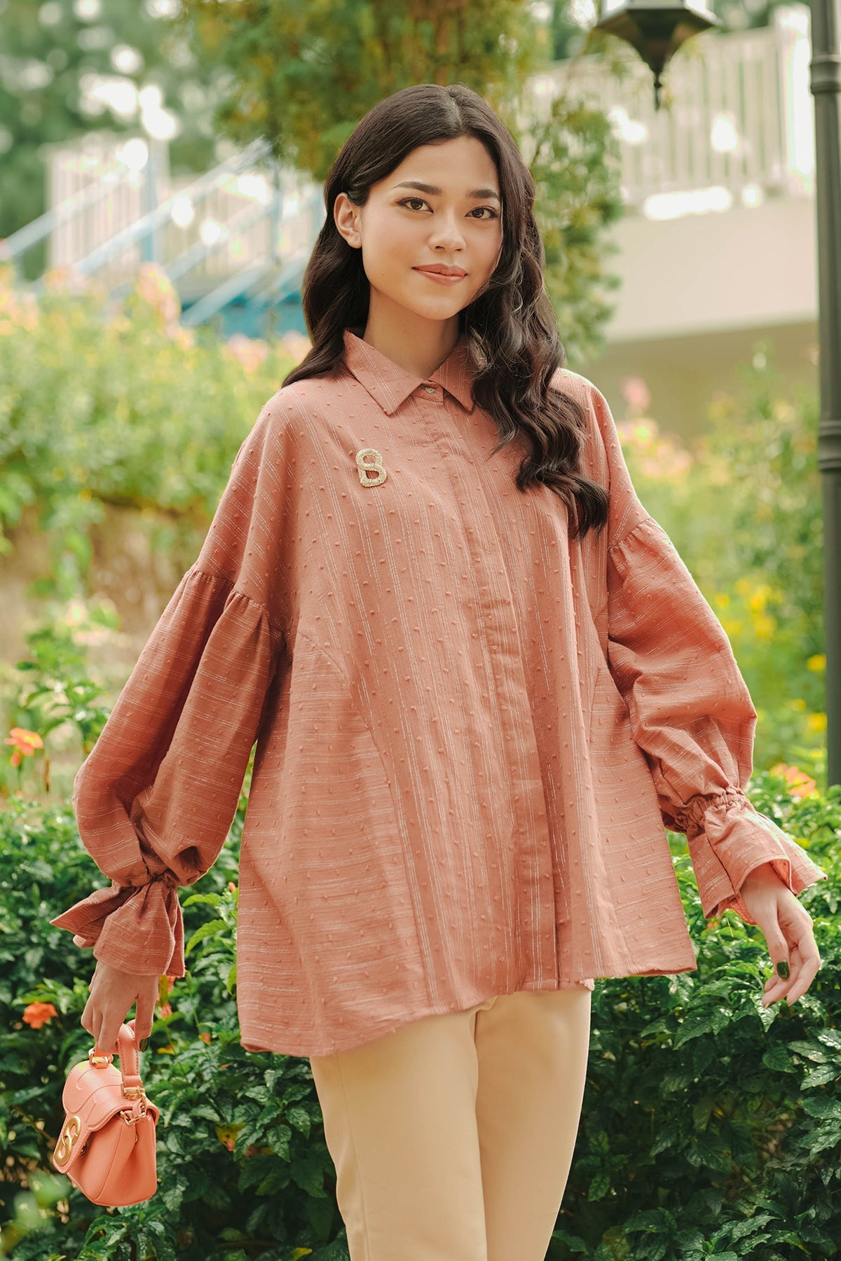 Soraya Shirt - Terracotta
