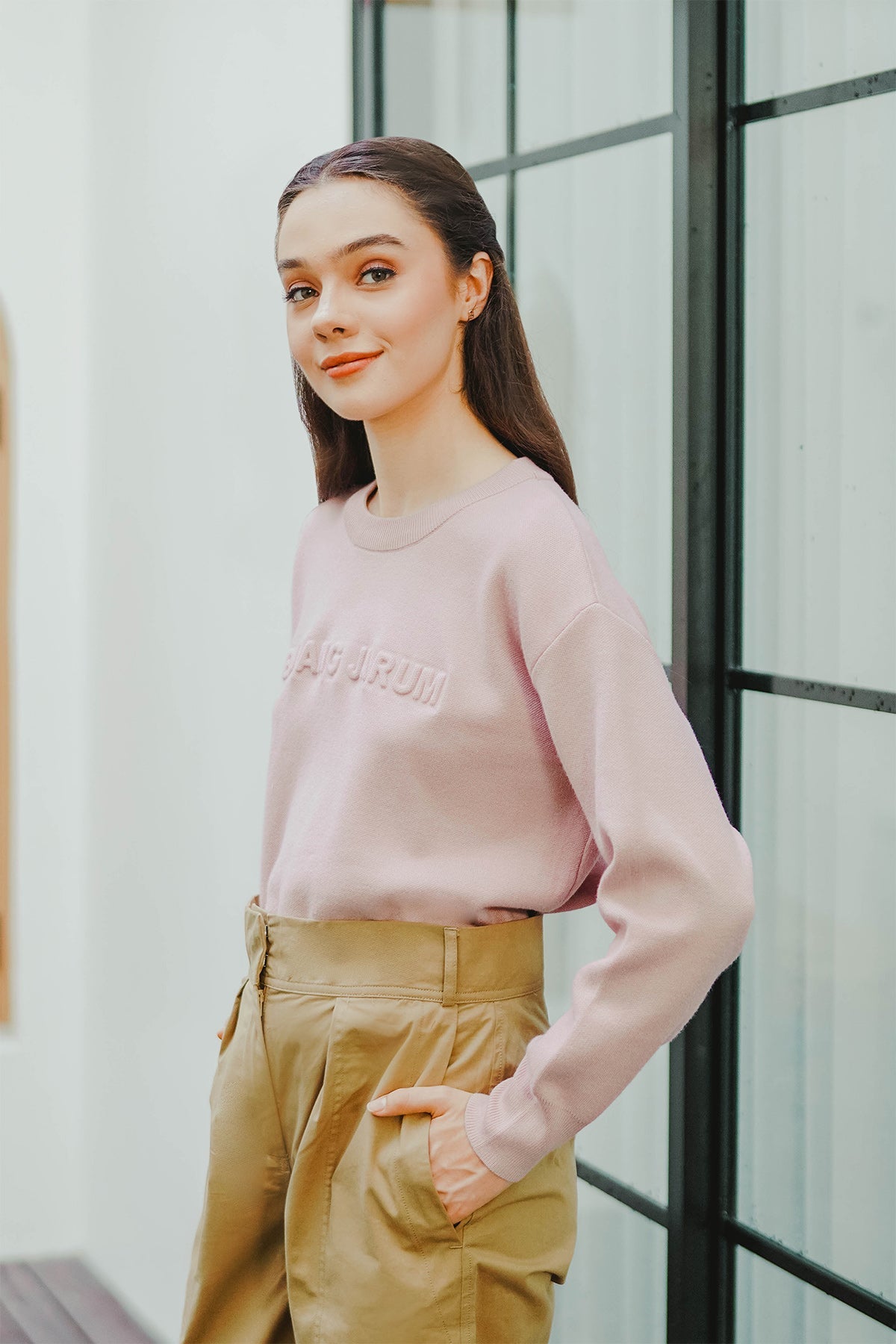 Lorrie Sweatshirt - Pink