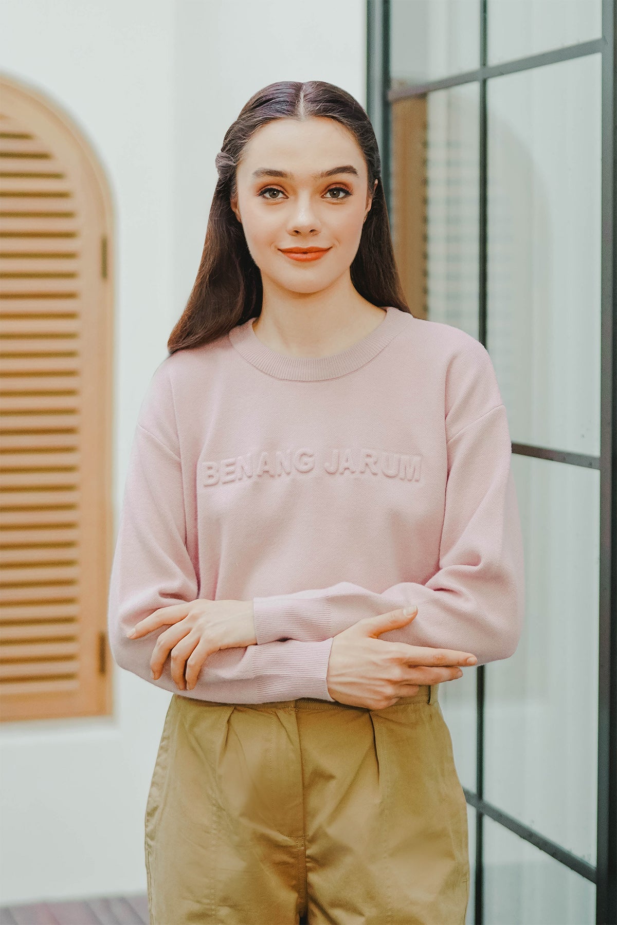 Lorrie Sweatshirt - Pink