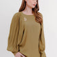 Kina Blouse - Olive