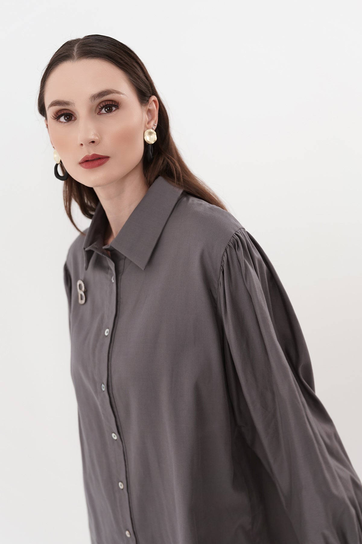 Ziza Shirt - Dark Grey
