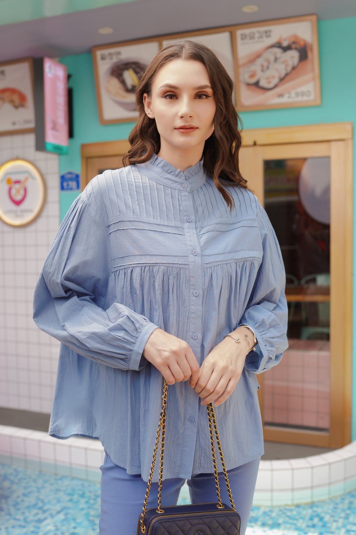 Raven Shirt - Blue